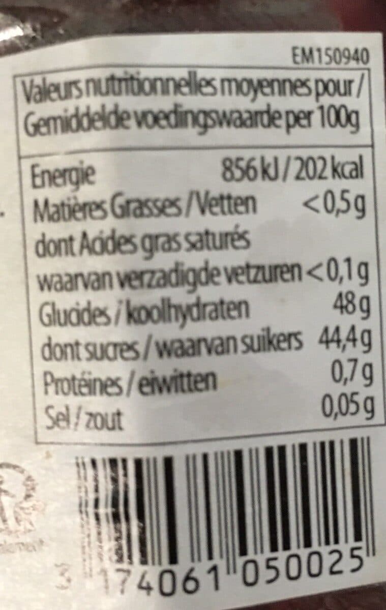 Valade Préparation aux Framboises BIO packshot