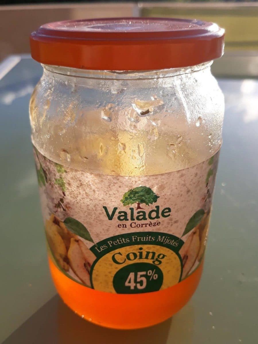 Valade en Corrèze Gelée de coing packshot