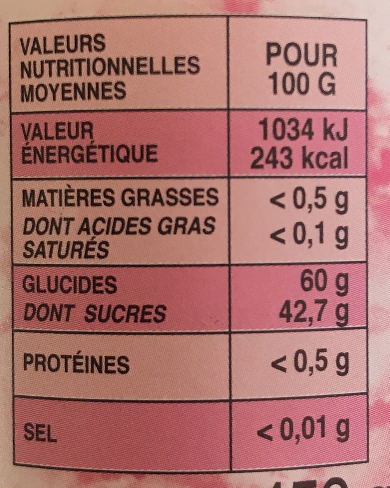 Milady Confitures de fraises packshot