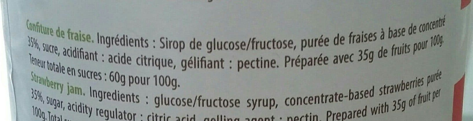Valade en Corrèze Confiture de fraise packshot