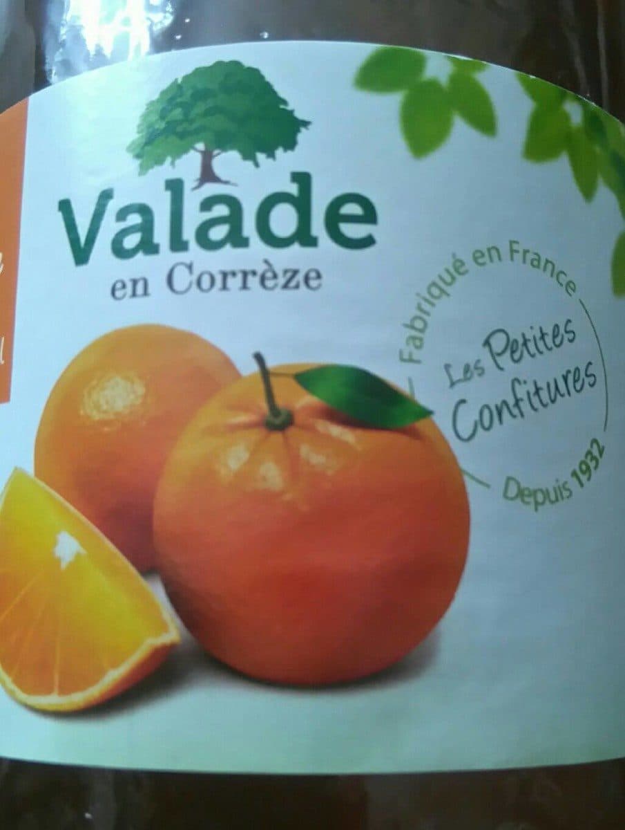 Valade 1KG Marmelade Orange Valade packshot