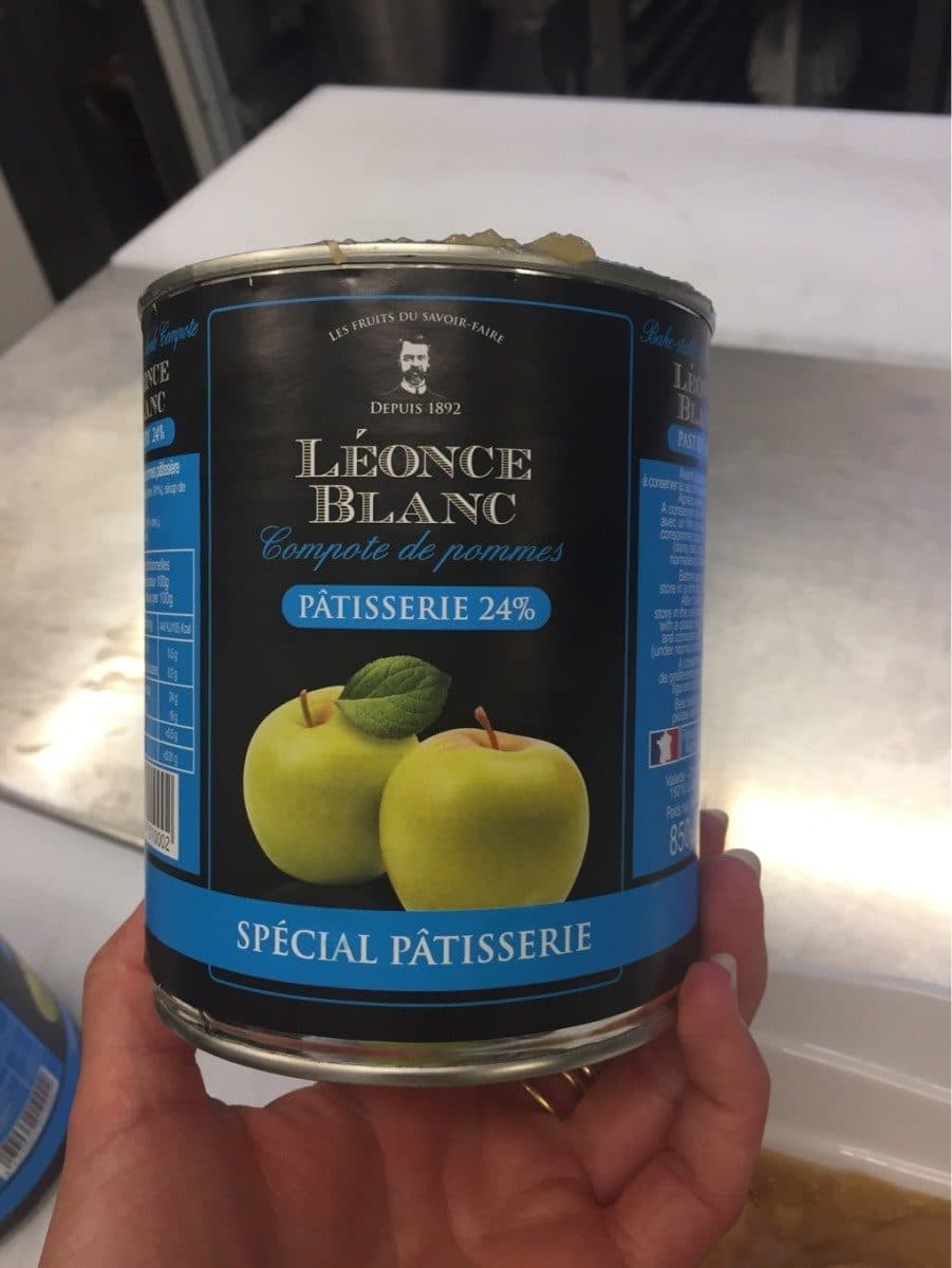 Léonce Blanc Compote de pomme patissière packshot