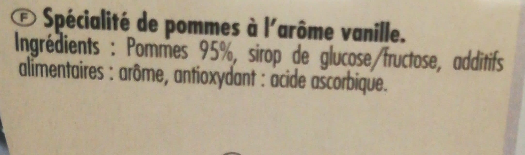 Open Food Facts Compote pomme vanille packshot