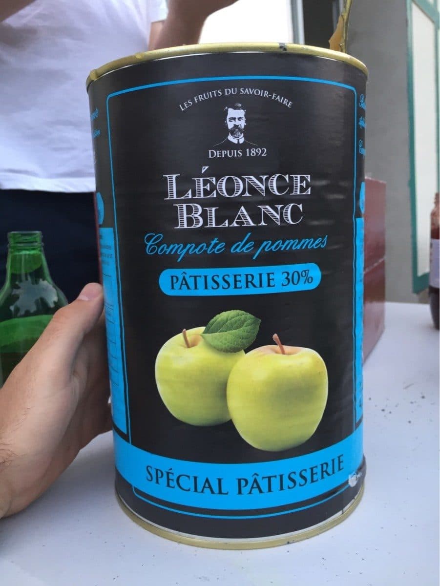 Open Food Facts Compote de pomme packshot