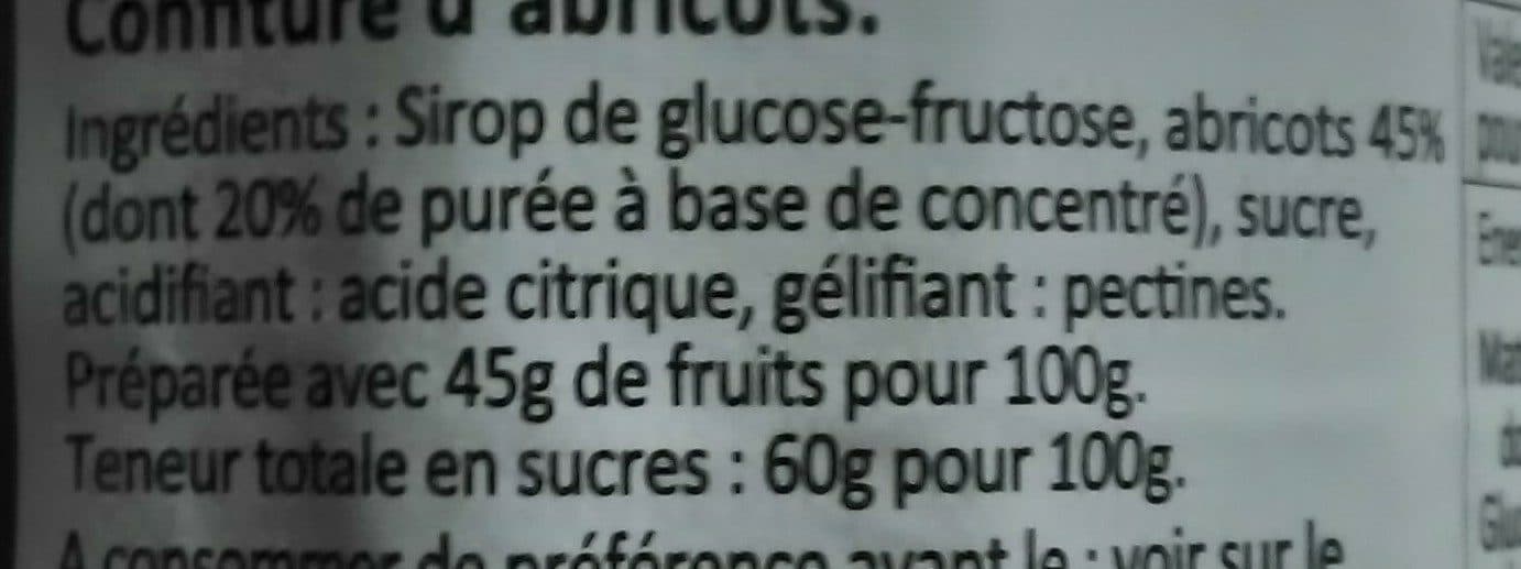 Val De Vézère Confiture d'abricots packshot