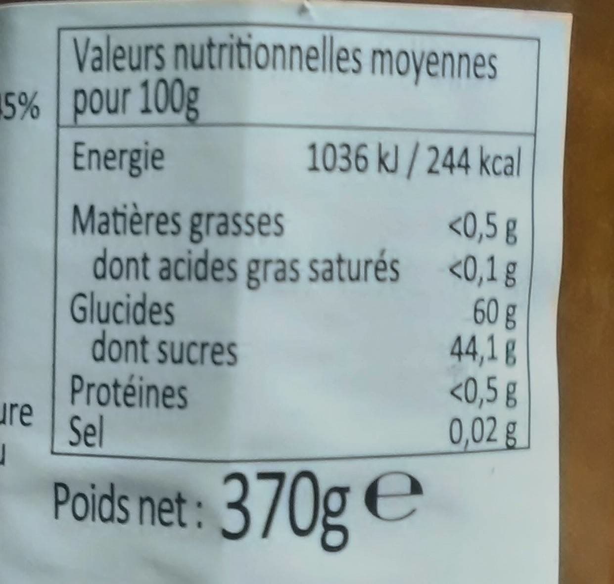 Val De Vézère Confiture d'abricots packshot