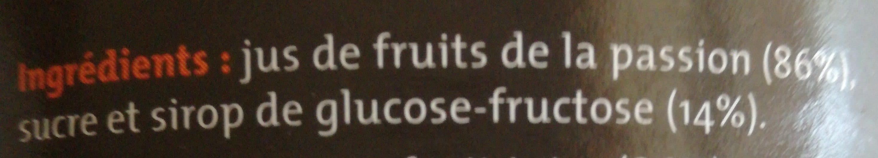 Open Food Facts Purée De Fruits De La Passion packshot