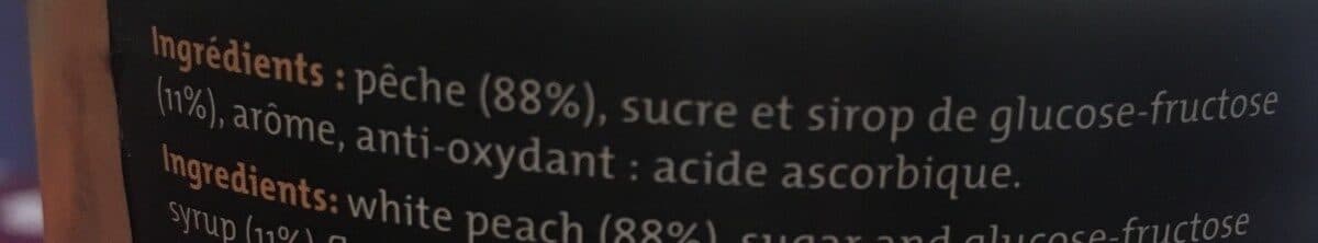 Open Food Facts Puree de peches blanches packshot