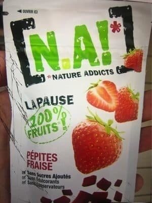 [N.A!] Pépites Fraise à Base De Pommes & Fraises packshot