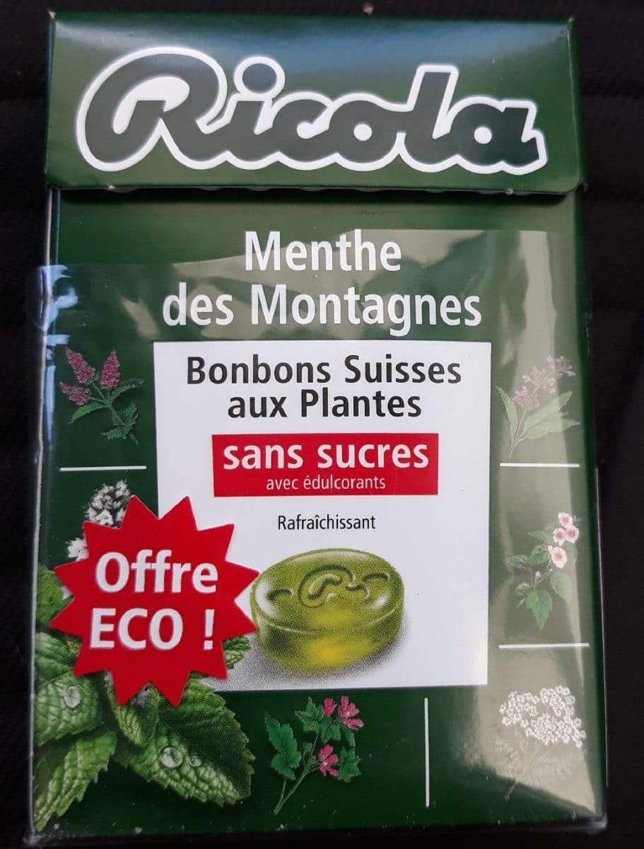 Ricola Menthe des montagnes packshot