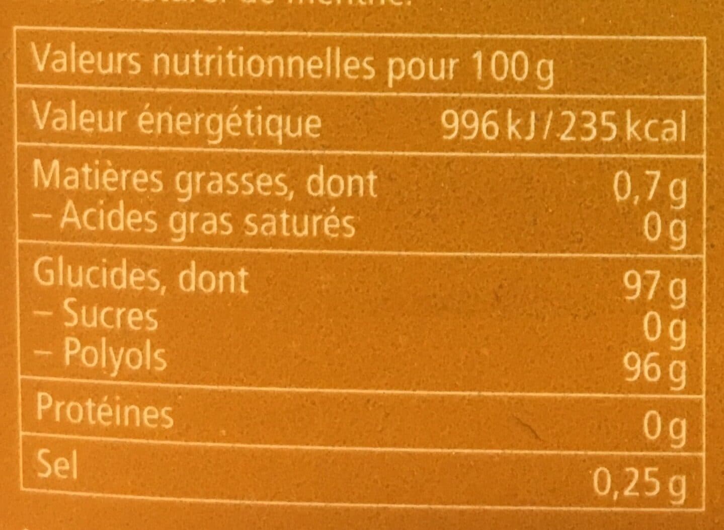 Ricola Plantes saveur Caramel packshot