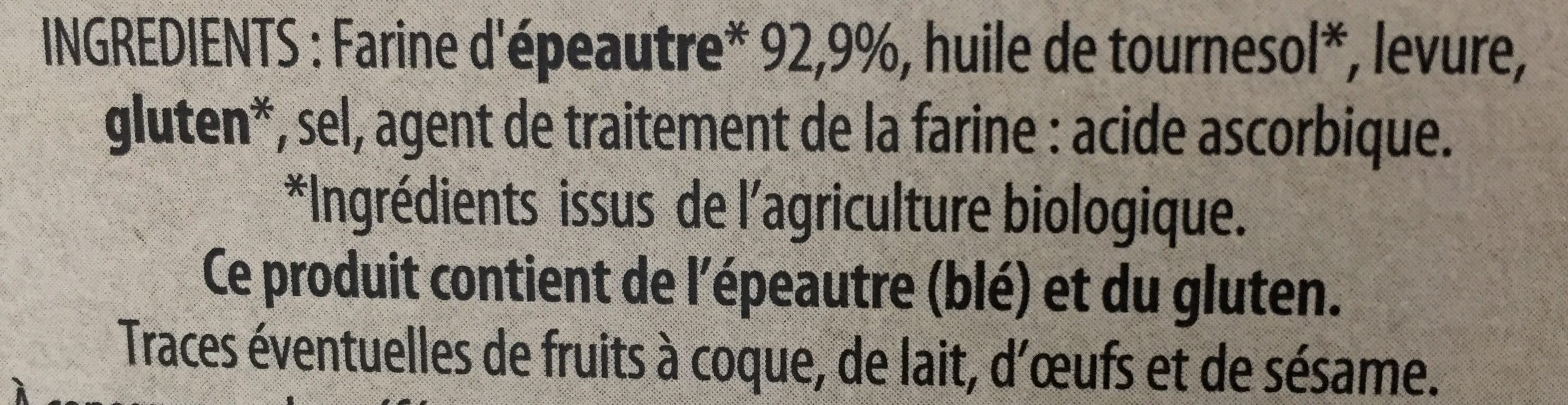 Borsa Pain grillé à la farine d'épeautre packshot