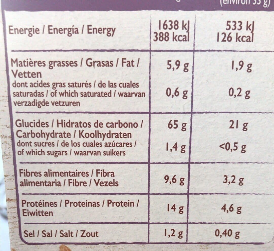 Borsa Biscottes à la Farine d'épautre packshot