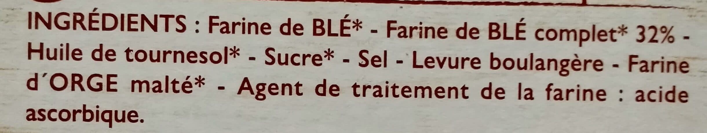 Borsa Pain grillé à la farine complète packshot