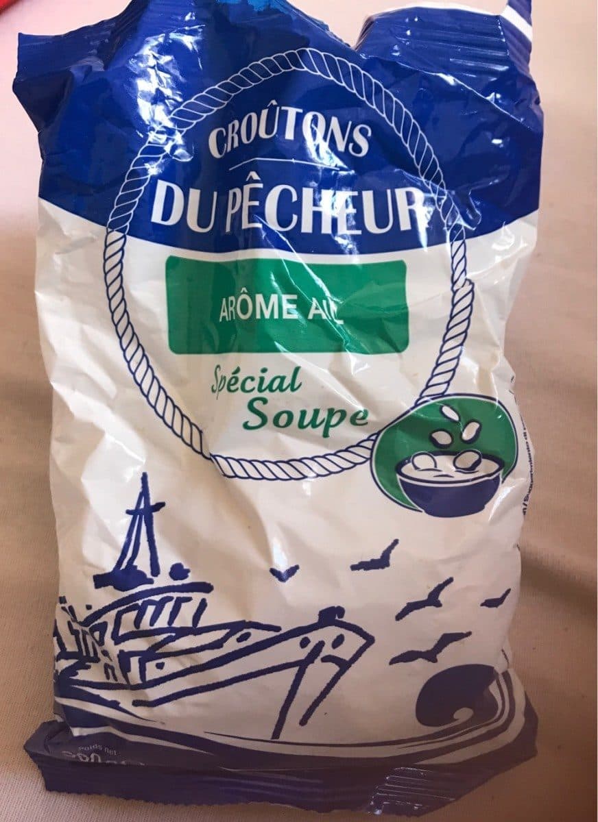Open Food Facts Croutons du pêcheur arôme ail packshot
