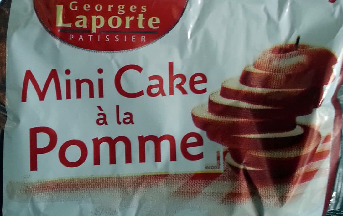 Georges Laporte Pâtissier Mini cake à la Pomme packshot