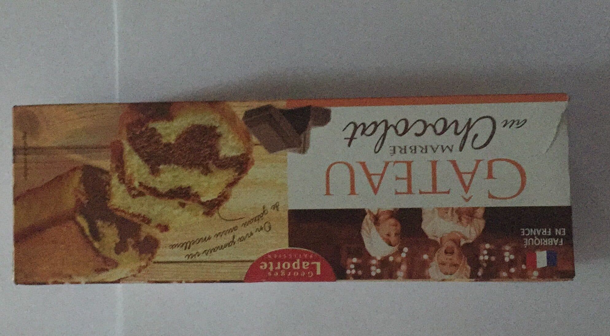 Georges Laporte Gâteau Marbré au Chocolat packshot