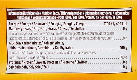 Beghin say Blonvilliers - Pure canne blond morceaux packshot