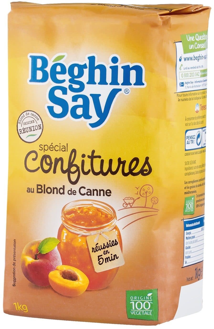 Béghin Say Spécial Confitures au Blond de Canne packshot
