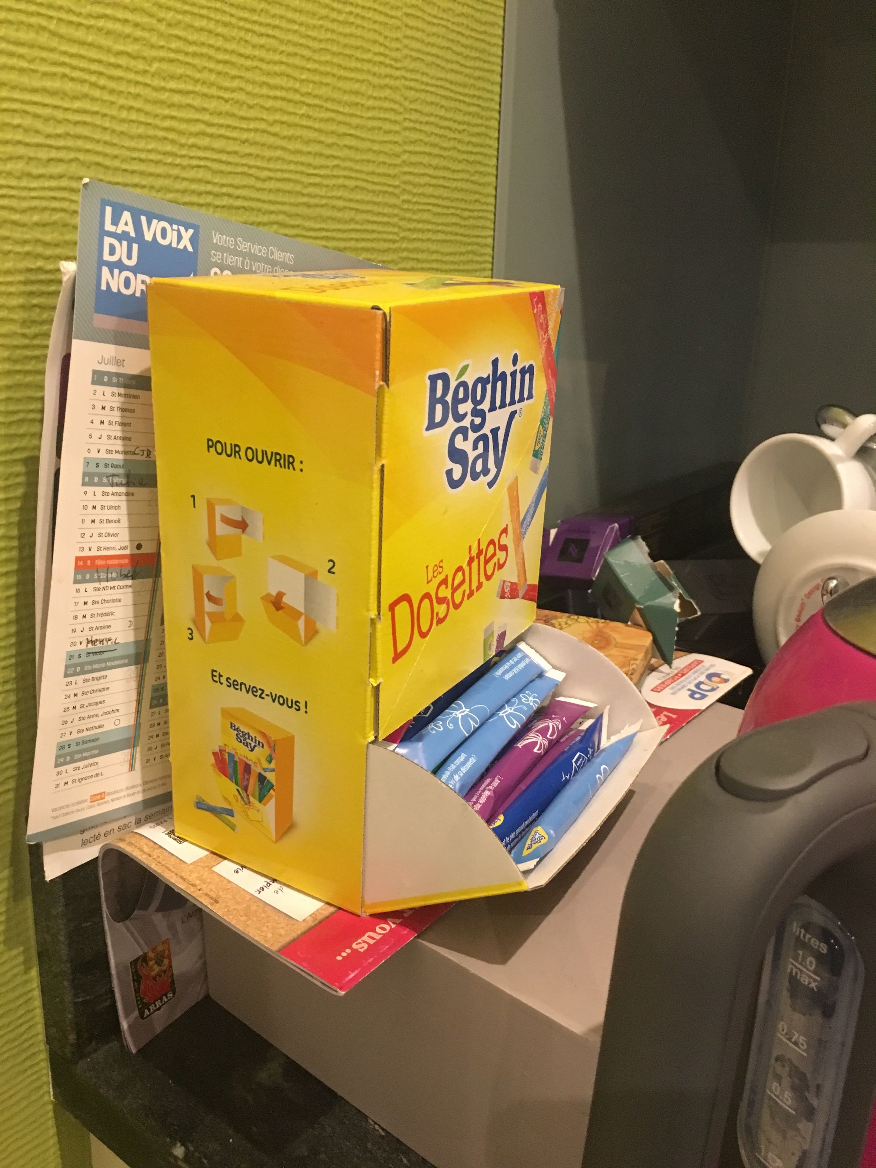 Beghin say Dosette de Sucre en Poudre packshot