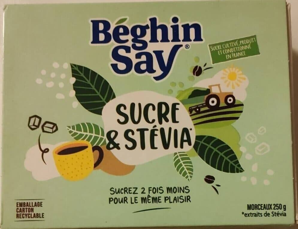 Béghin Say Sucre & Stévia packshot