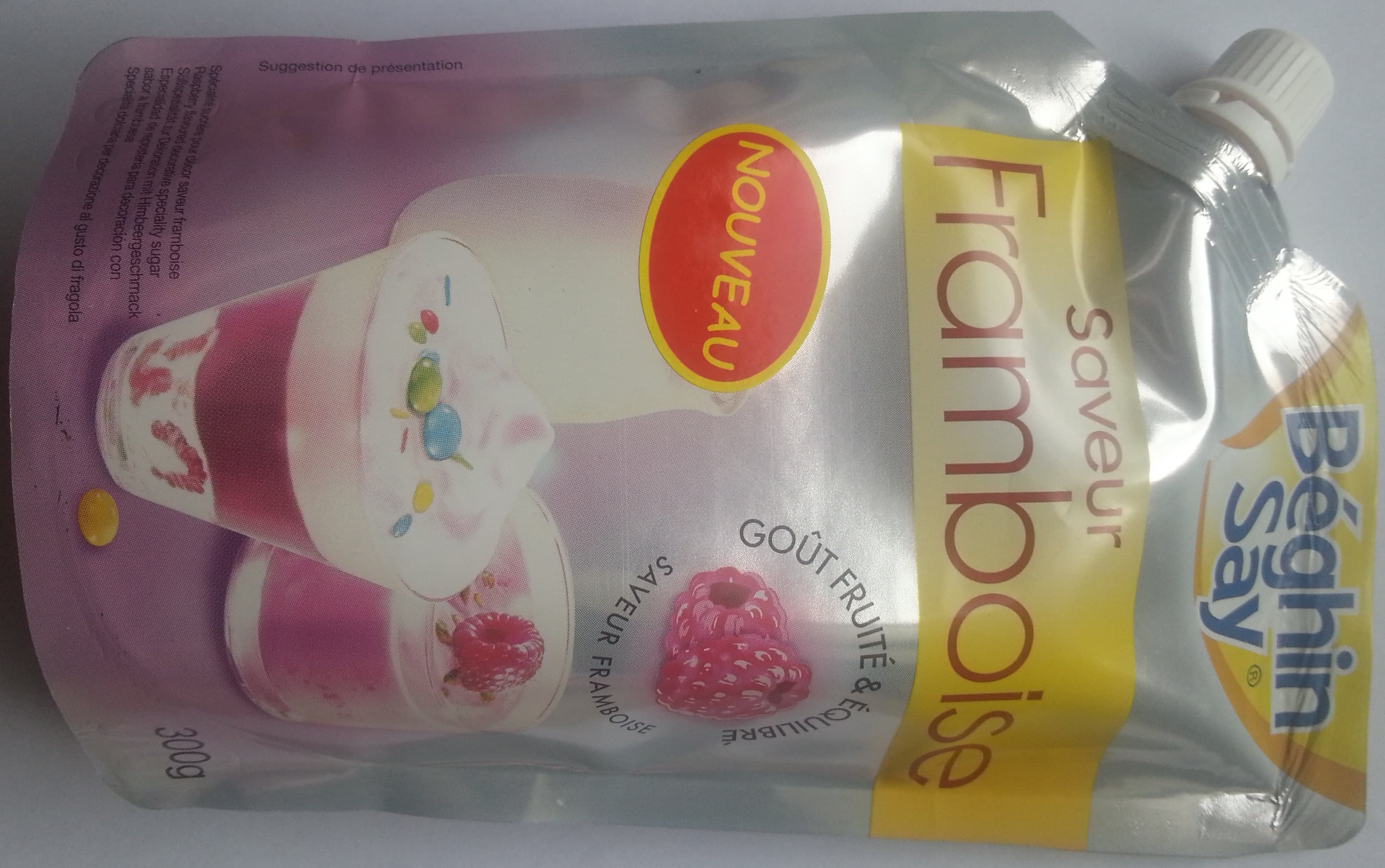 Béghin Say Saveur Framboise packshot