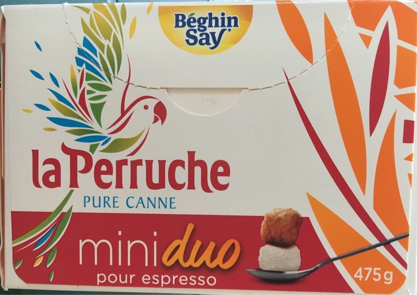 Béghin Say Sucre mini duo blancs/ambrés La Perruche packshot