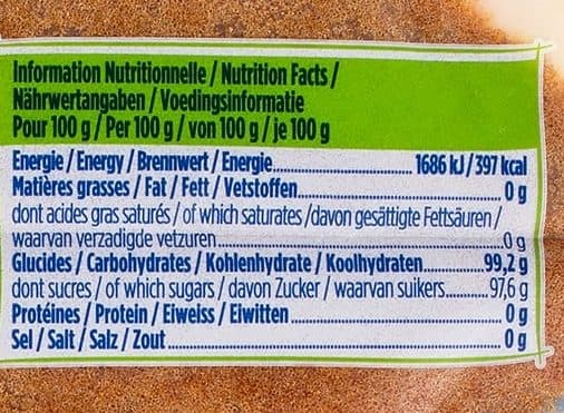 Béghin Say Velours touche de caramel brun packshot