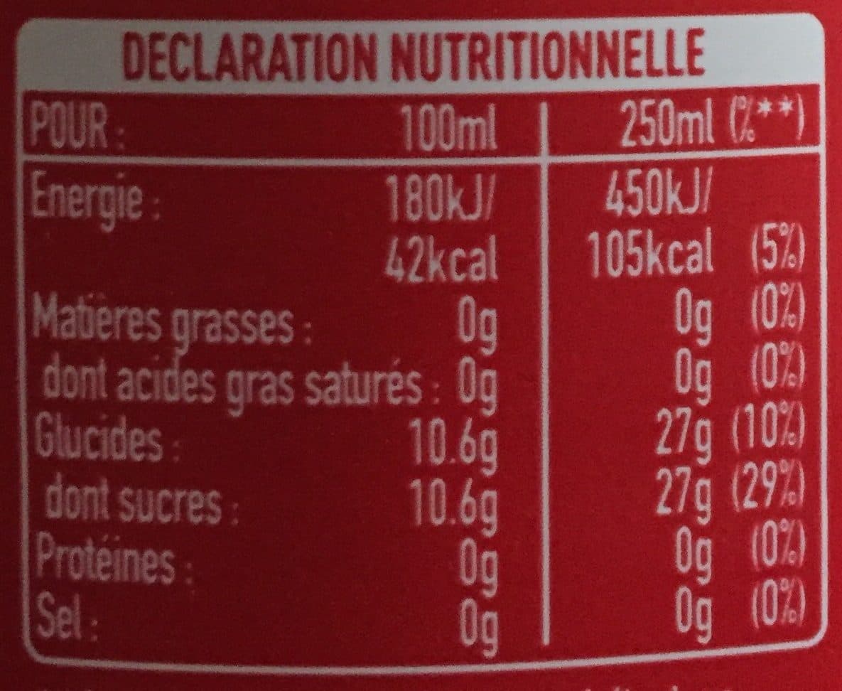 Coca-Cola Boisson rafraîchissante aux extraits végétaux packshot