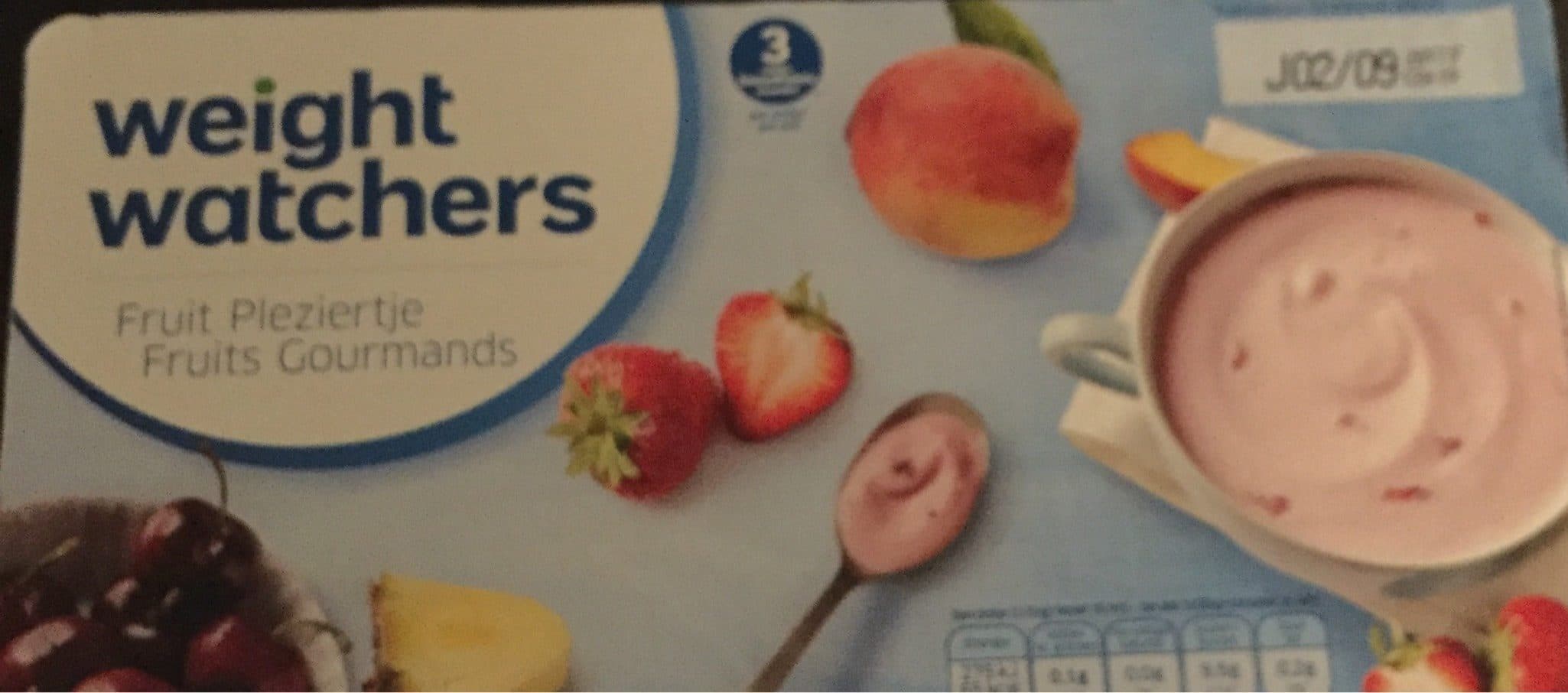 Weight watchers Yaourt - Fruits Gourmands packshot
