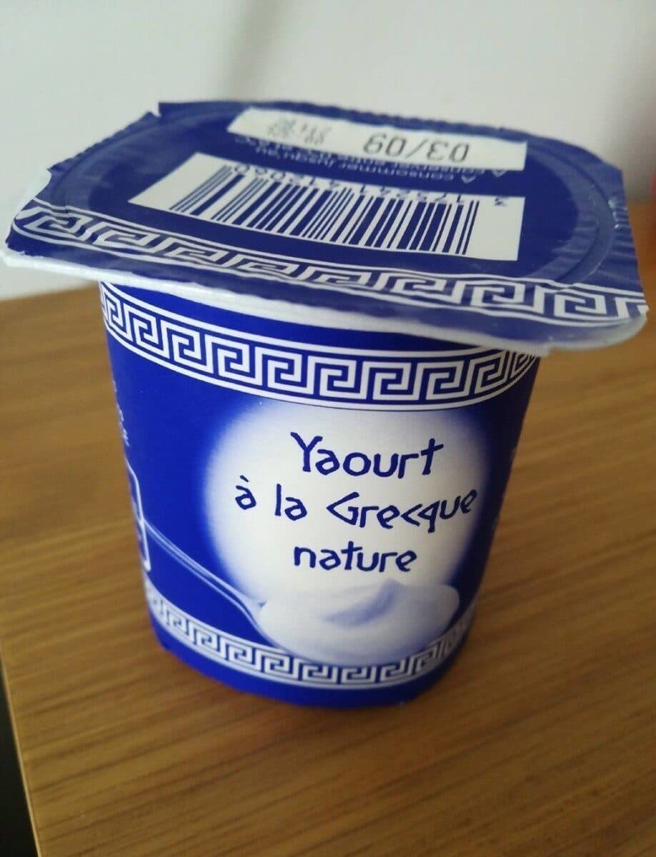 Sans marque Yaourt à la Grecque nature packshot