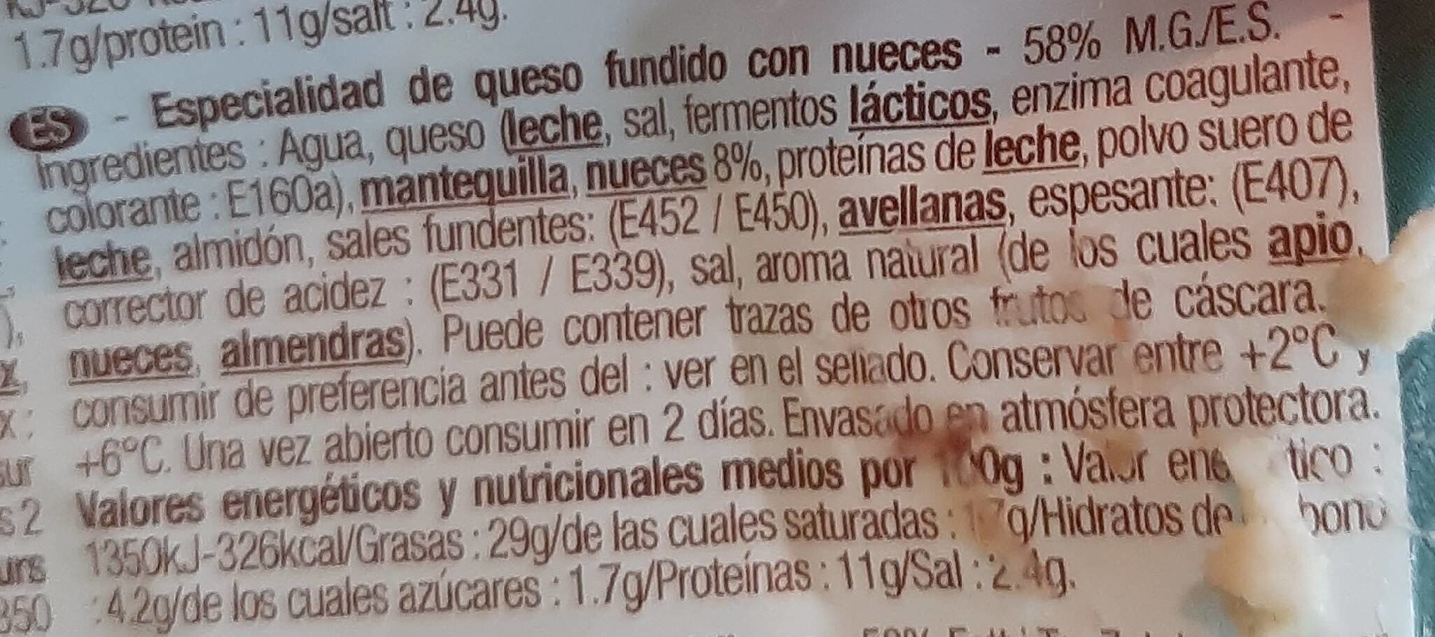 Open Food Facts Saint Julien , Streichkäse Mi Walnüssen packshot