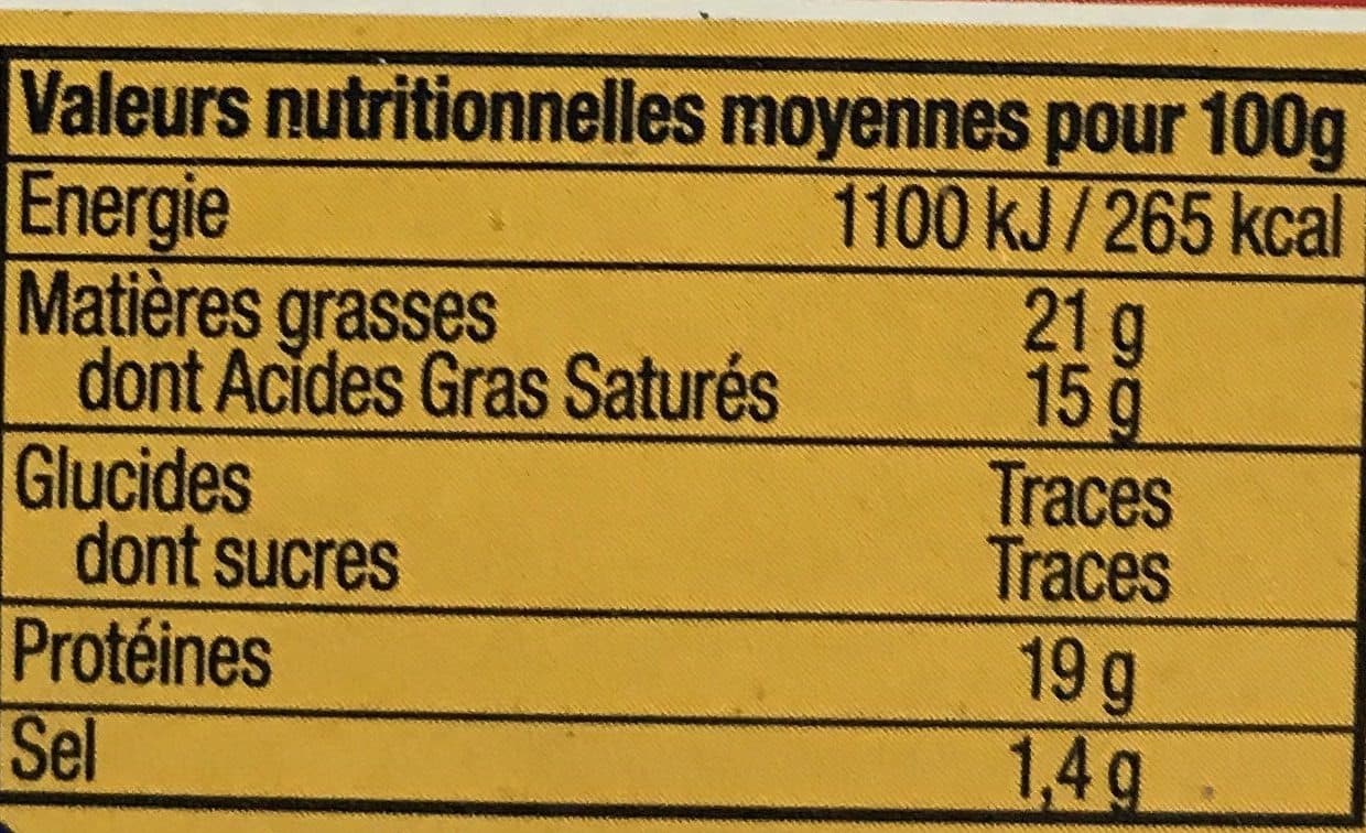 Champsecret Fromage au lait pasteurisé packshot