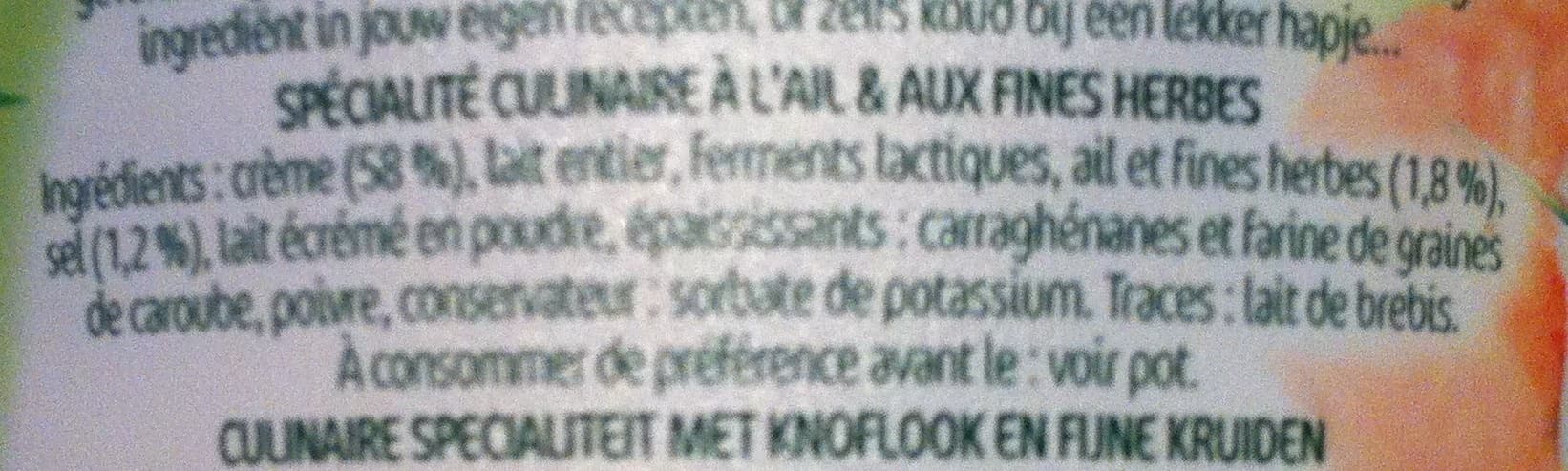Bel Cuisine Ail & Fines Herbes (20 % MG) packshot