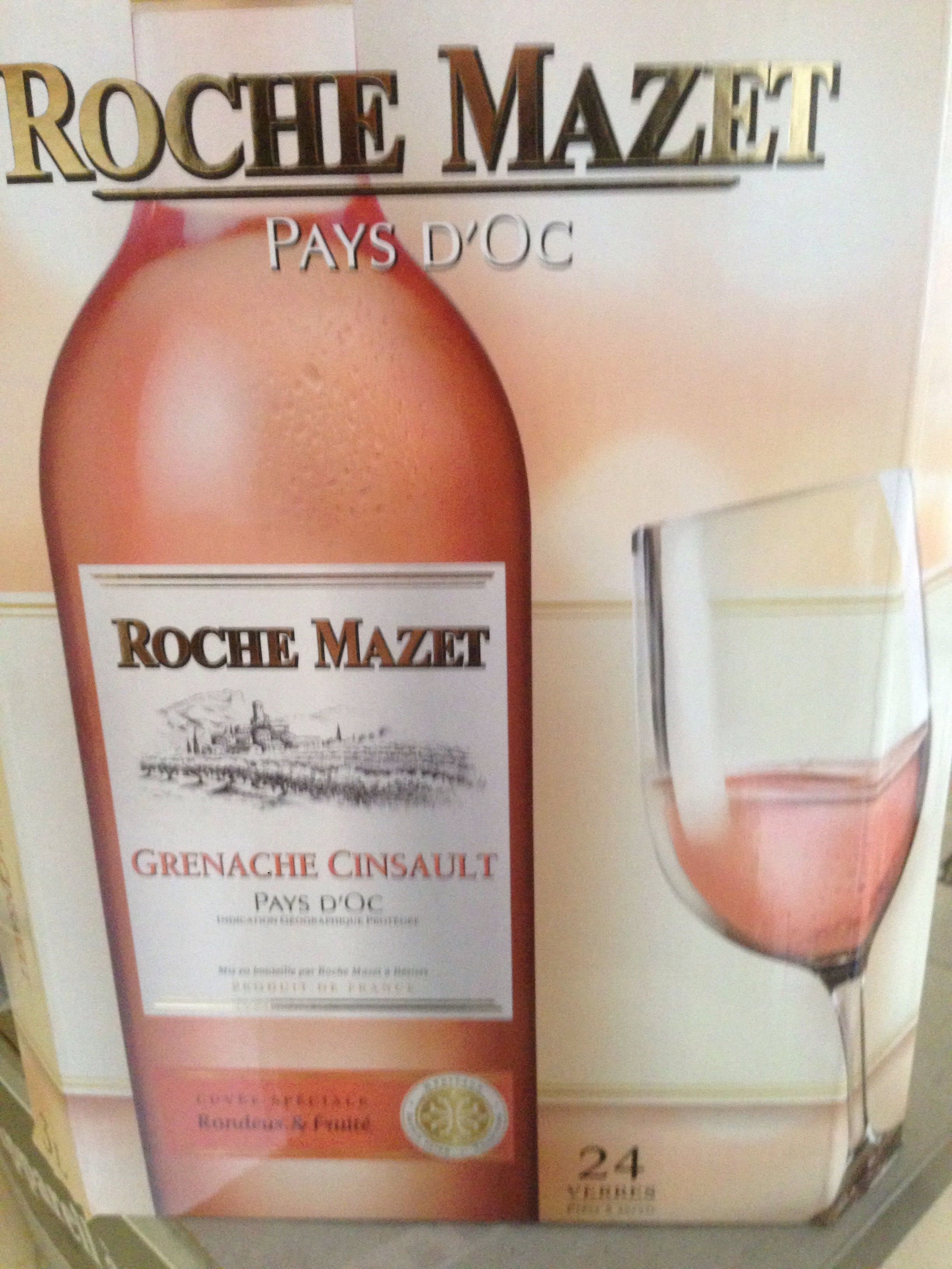 Roche mazet Grenache rosé packshot