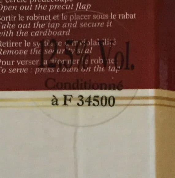 Rochet Mazet Cabernet sauvigon packshot