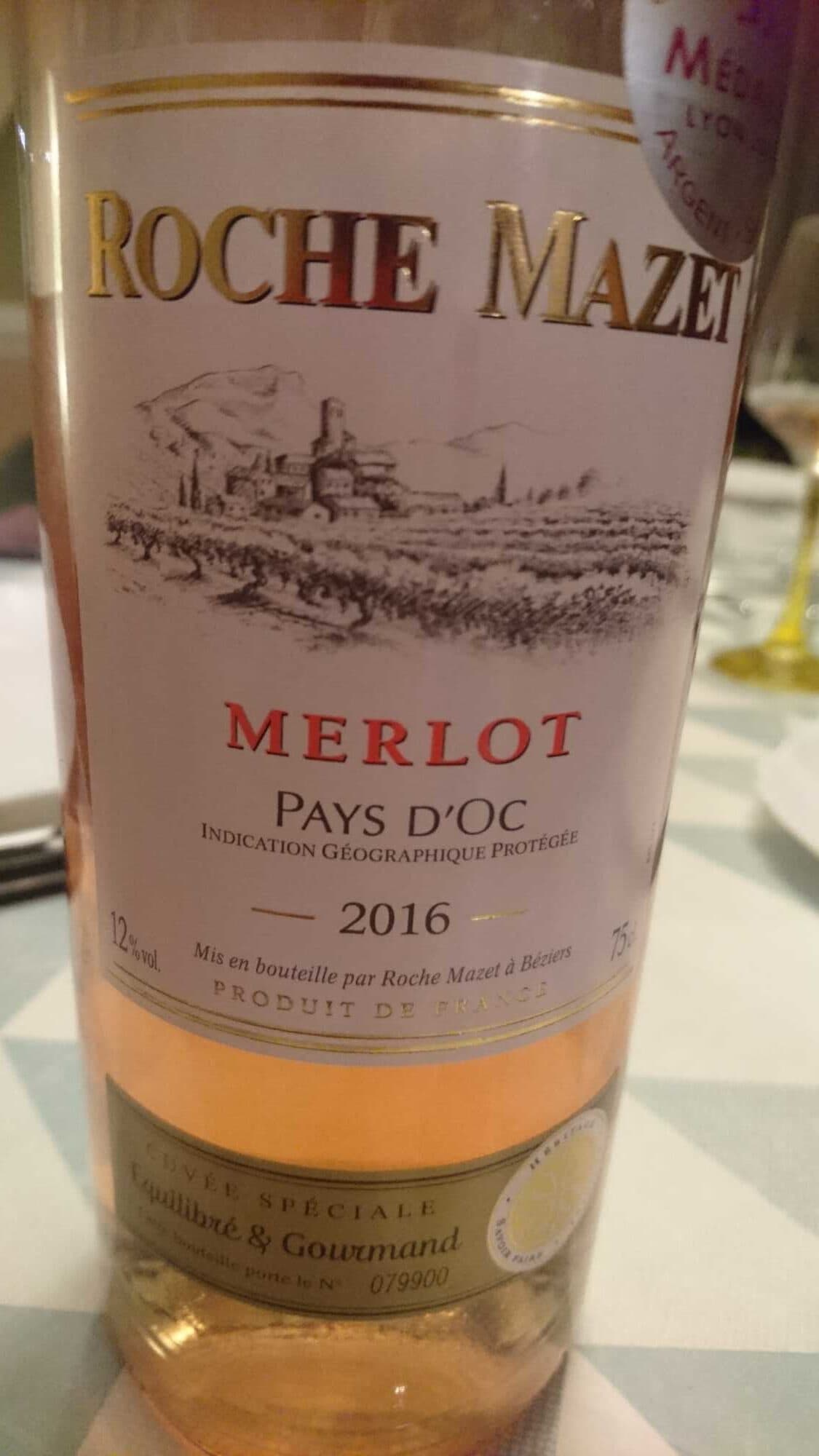 Roche Mazet Rosé merlot packshot