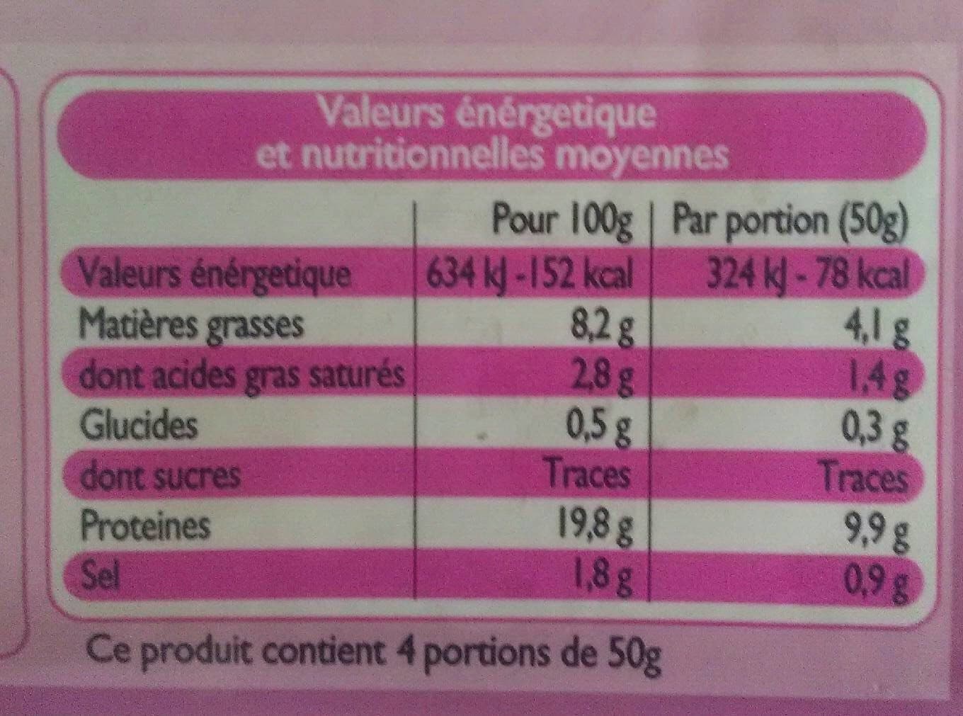 Leader Price Jambon cuit supérieur avec couenne packshot