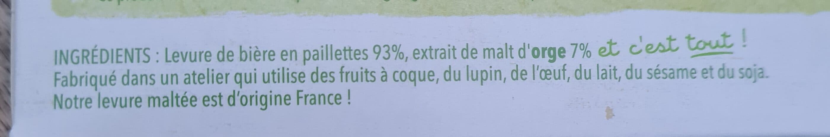 Gerblé Levure de bière packshot
