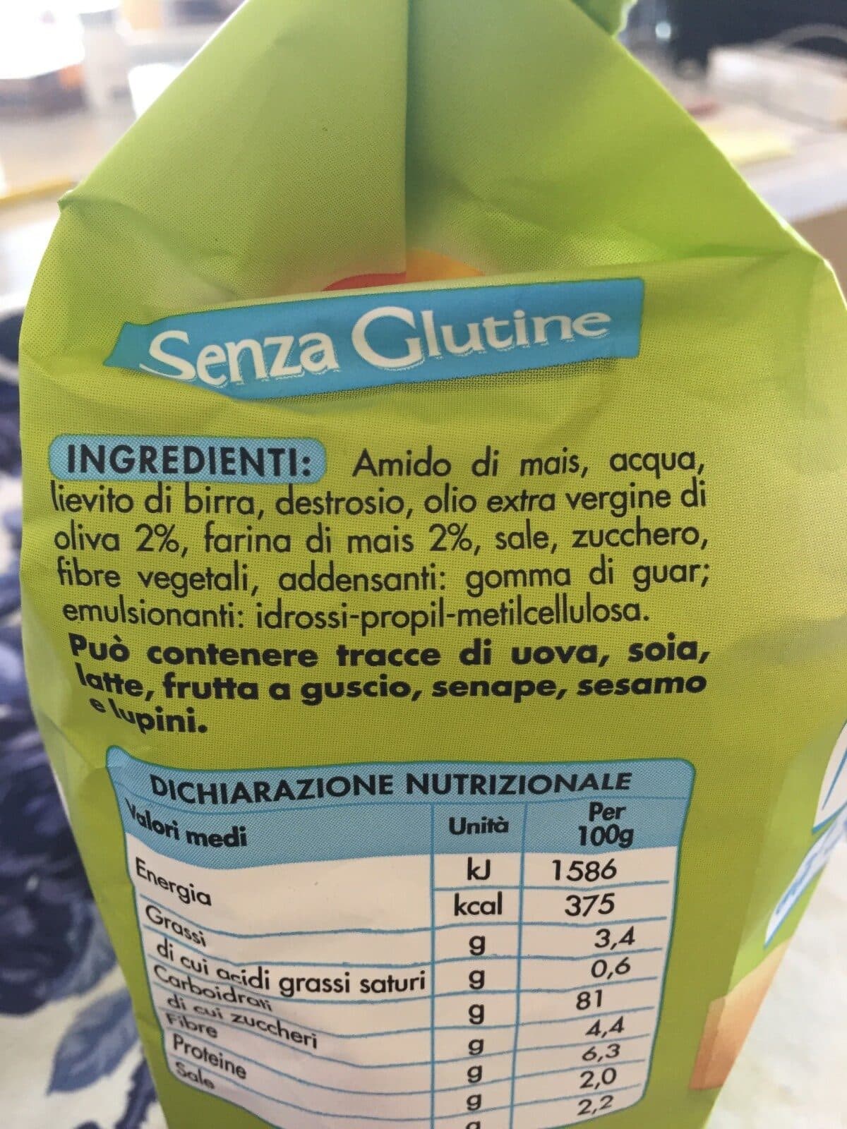 Open Food Facts Cereal Minigrissini packshot