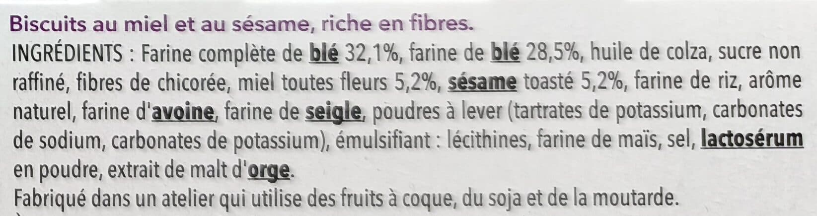 Gerblé Crousti Miel Sésame packshot