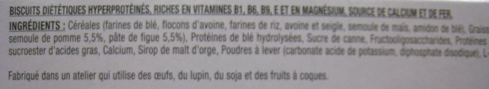 Gerlinéa Biscuits saveur pomme figue packshot
