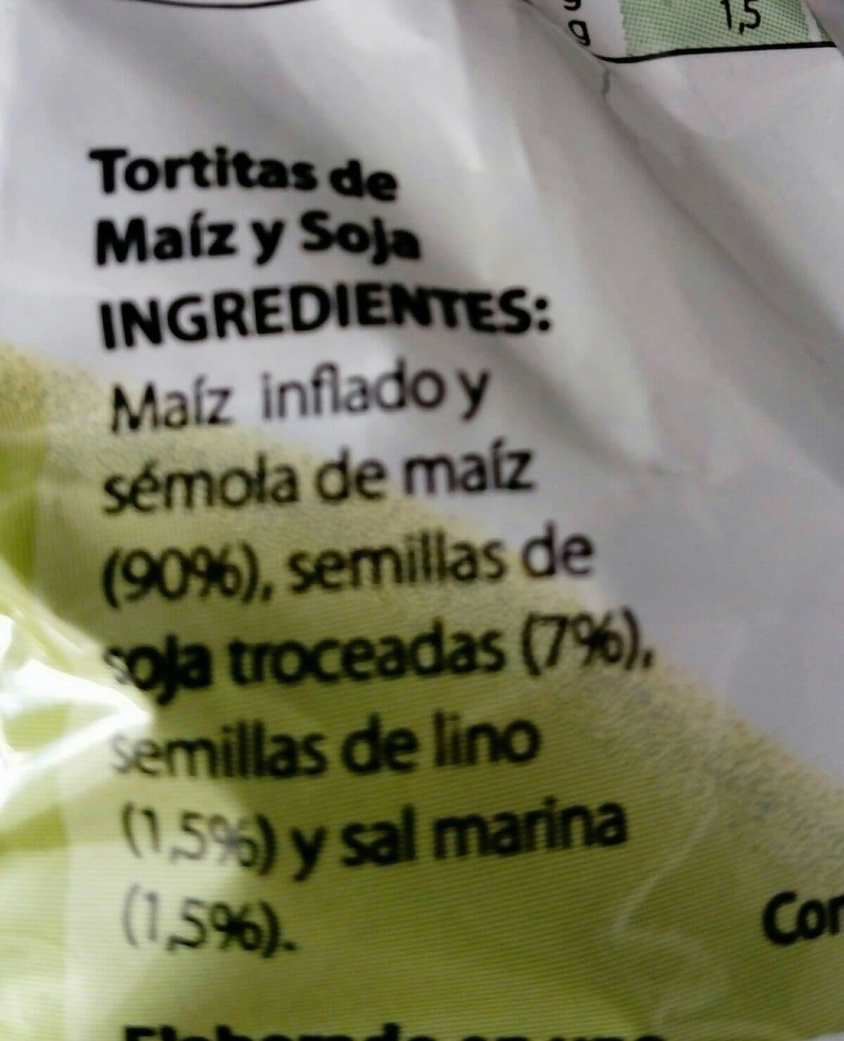 Gerblé Gerblé Tortitas De Maíz Y Soja packshot