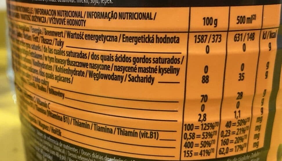 Isostar Hydrate & Perform Sport Drink Orange Flavour packshot