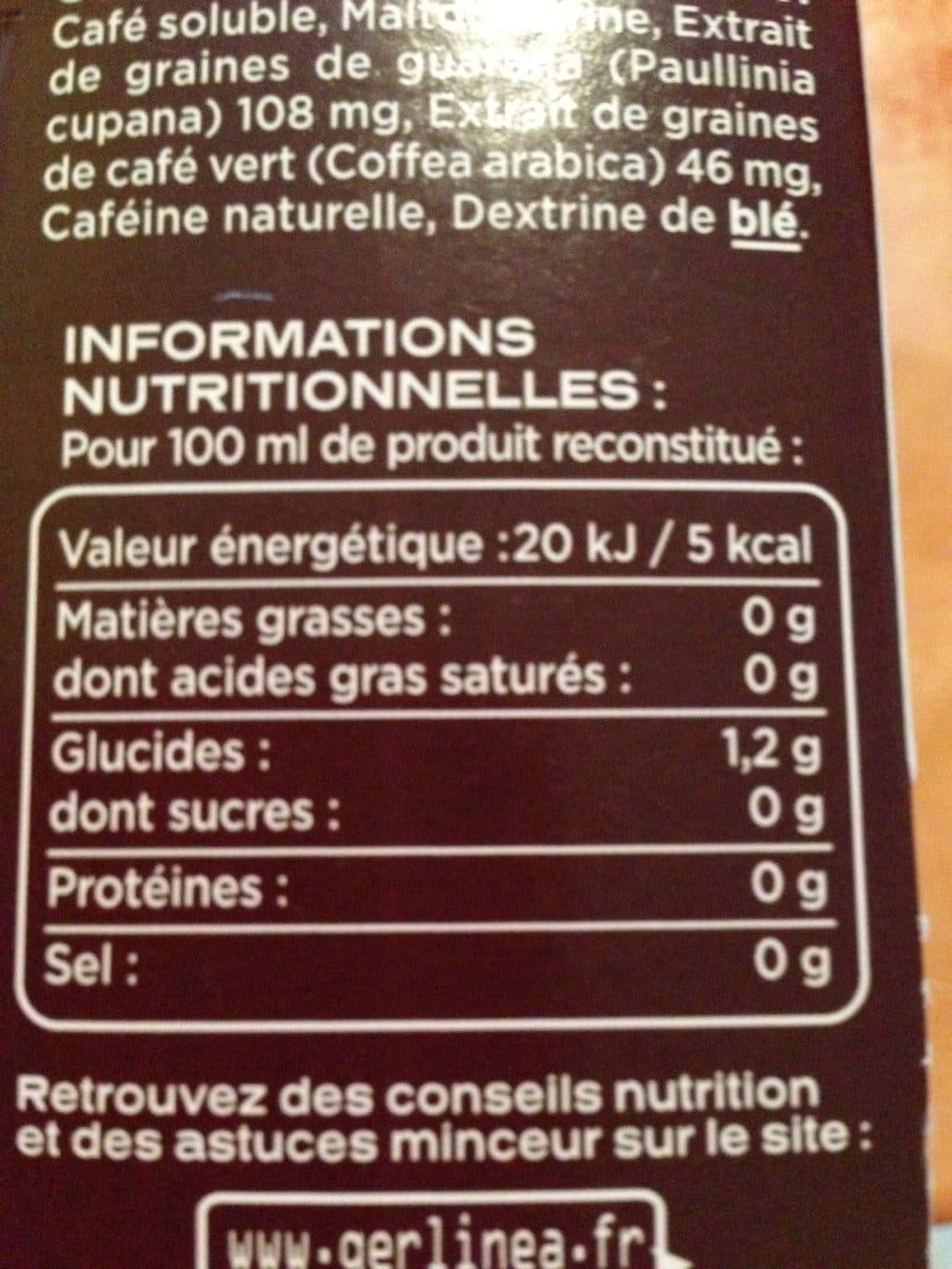 Gerlinéa Gerlinéa - Pause-café Minceur Au Café Vert packshot