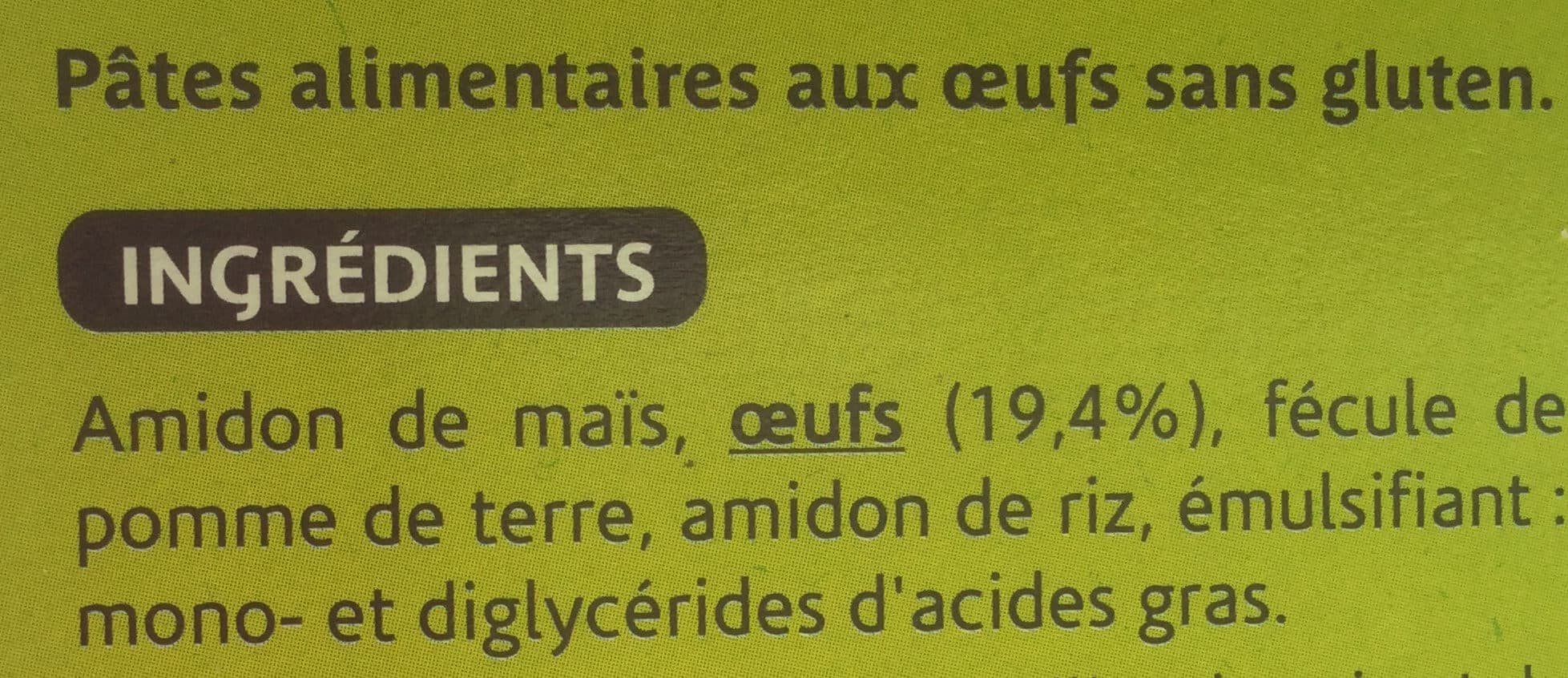 Gerblé Tagliatelles aux œufs, Sans Gluten packshot
