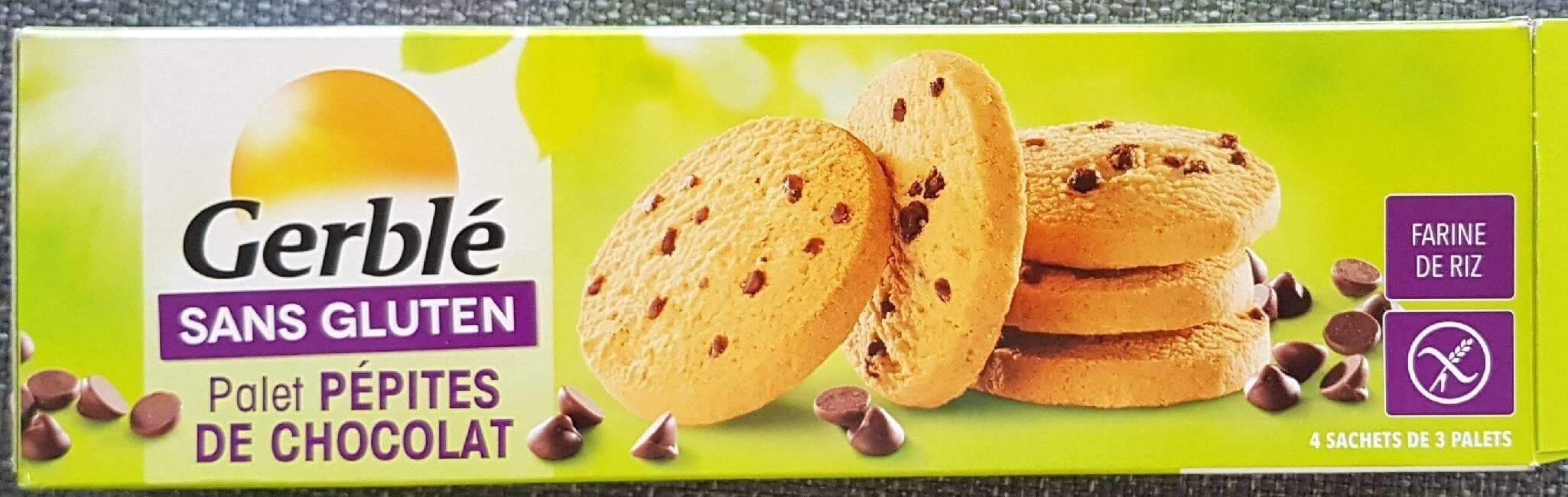 Gerblé Gerble - Gluten Free Chocolate Chip Palet, 160g (5.7oz) packshot
