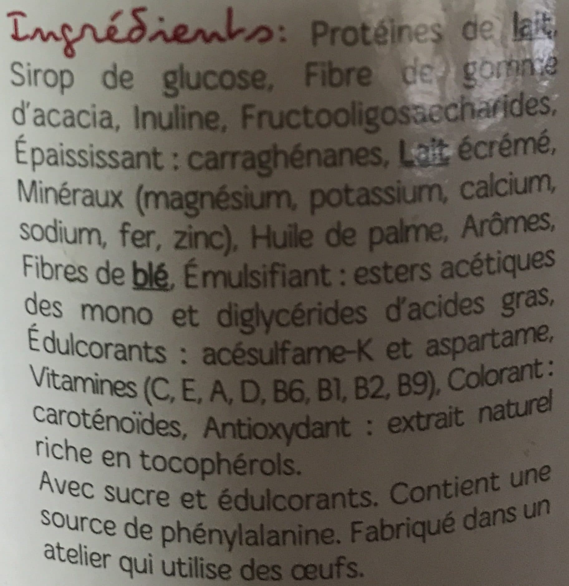 Milical Plaisir vanillé - 12 Crèmes saveur Vanille packshot
