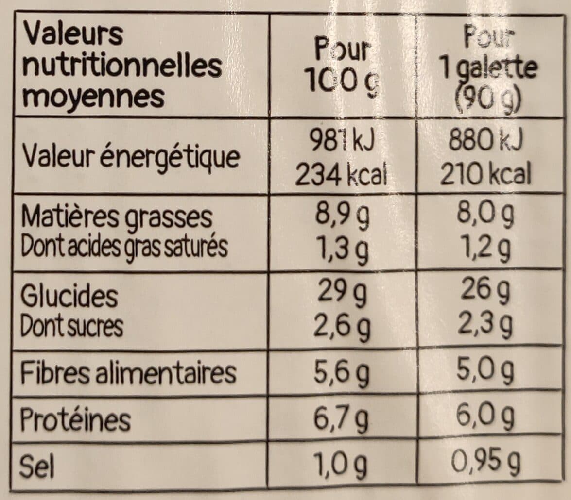 Céréal Bio Fines galettes épinards & pignons packshot