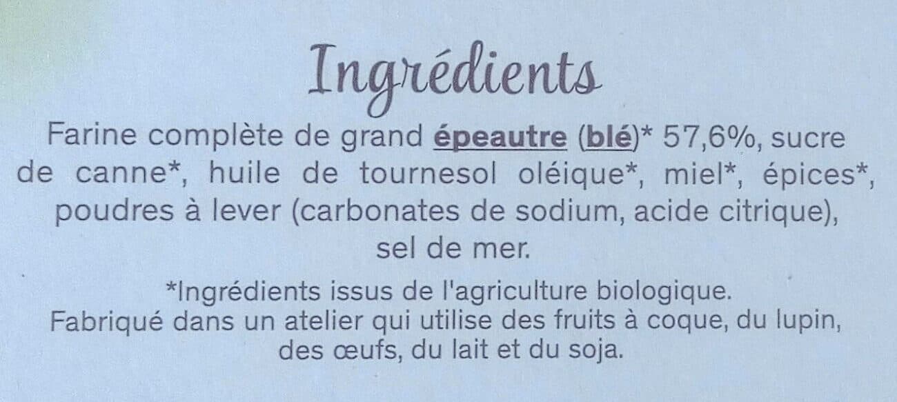 Cereal Bio Spéculoos a l'épeautre packshot